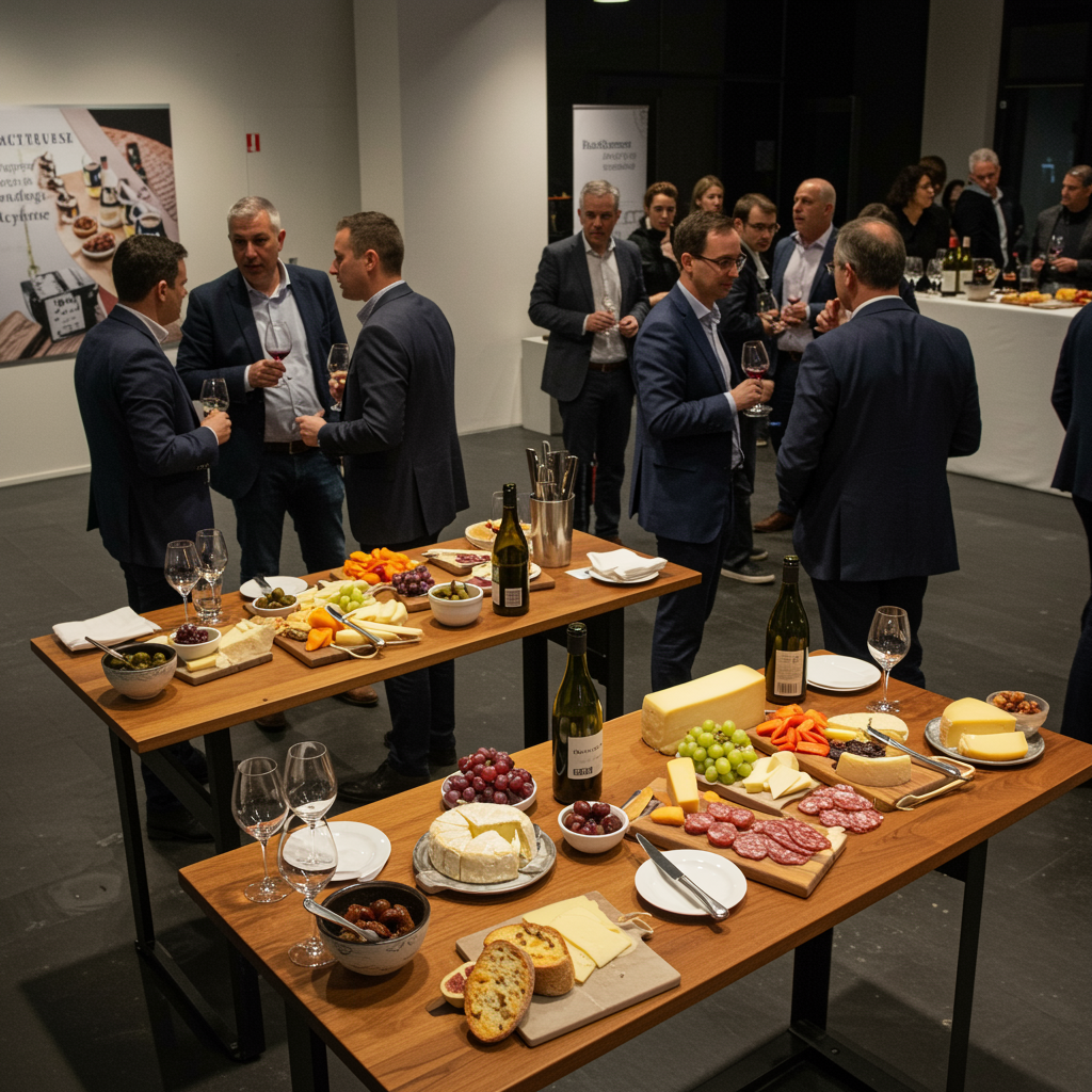 cata en evento ambiente dinamico y profesional